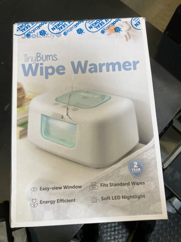 Photo 1 of TinyBums Baby Wipe Warmer & Dispenser with LED Changing Light & On/Off Switch - Jool Baby