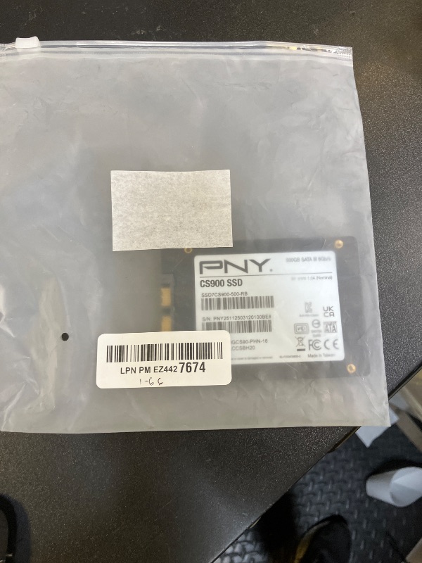 Photo 1 of PNY CS900 500GB 3D NAND 2.5" SATA III Internal Solid State Drive (SSD) - (SSD7CS900-500-RB)
