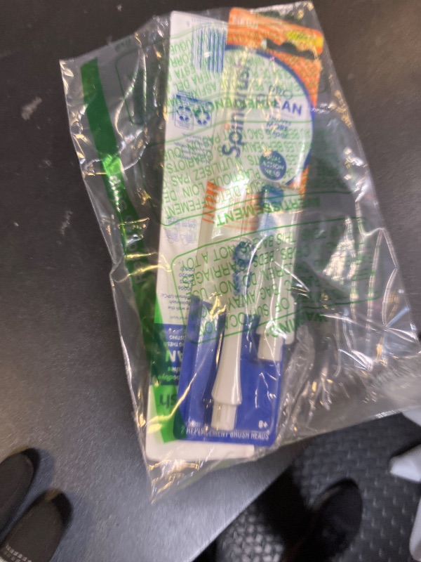 Photo 1 of Spinbrush New PRO Clean Replacement Heads, Electric Toothbrush Refills, Soft Bristles, 4 Count