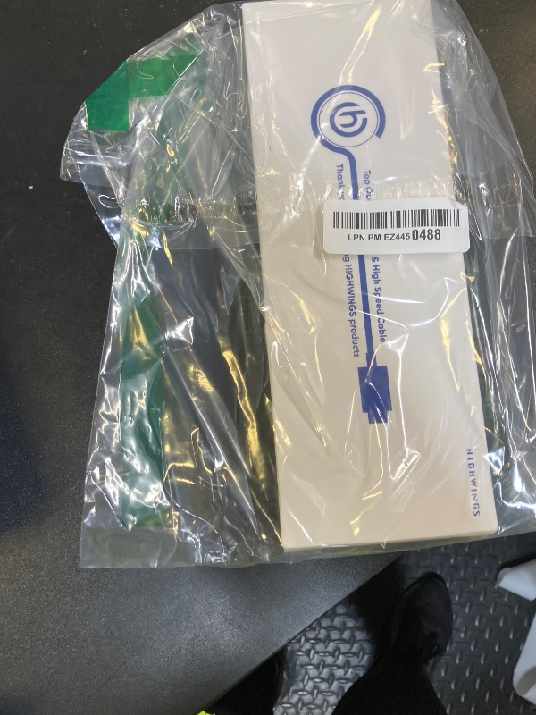 Photo 1 of Highwings 4K DisplayPort to HDMI, Uni-Directional Only, 6.6ft DP (Source) to HDMI (Display) 1.4 Cable, 4K@30Hz, 2K@60Hz, 1080P Full HD, Braided Cord for Dell, NVIDIA, AMD, Monitor, Projector (Grey)