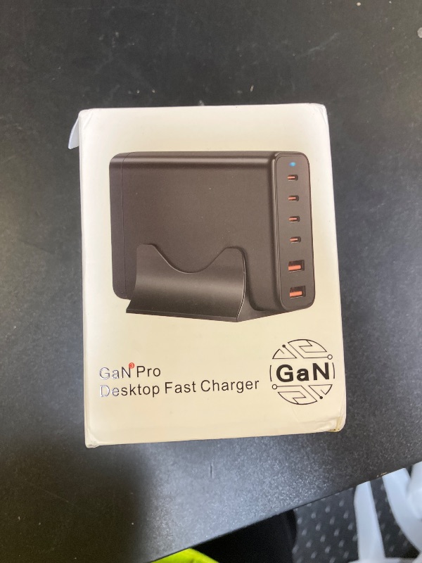 Photo 1 of European USB C Charger Station Fast Charging Hub Europe Travel Power Adapter Multiple 6 Multi Port 120W GaN PD QC Block EU UK US Plug for Apple iPhone Samsung Pixel 65W Laptop MacBook Pro Air Surface