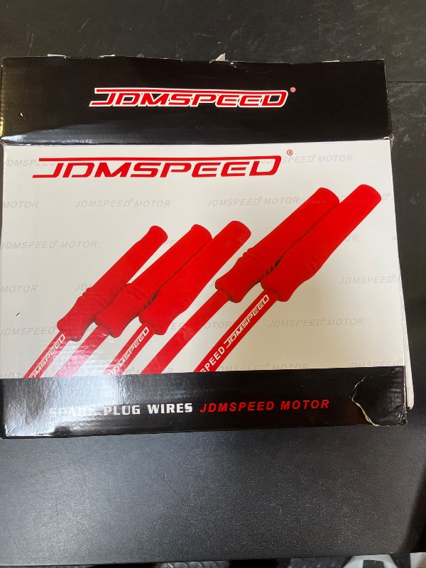 Photo 1 of JDMSPEED New 10.5mm Spark Plug Wire Set Replacement for HEI SBC BBC 350 383 454 Electronic