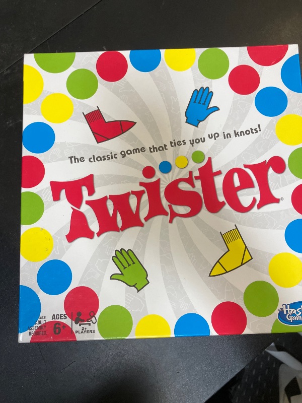 Photo 1 of Hasbro Twister Party Classic Board Game for 2 or More Players,Indoor and Outdoor Game for Kids 6 and Up,Packaging May Vary