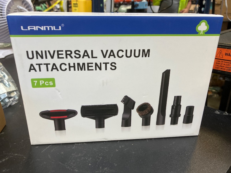 Photo 1 of LANMU Vacuum Attachments Compatible with Shark Navigator Lift-Away NV360 NV352 NV356E, NV501 & Rocket HV301 HV322 Vacuum, 1 1/4" Accessories Kit with Adapter for Home, Car Interior Cleaning