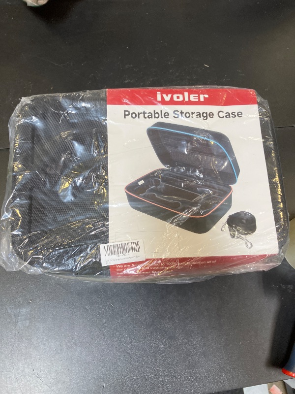 Photo 1 of ivoler Carrying Storage All in One Case for Nintendo Switch 2 (2025),Portable Travel All Protective Hard Messenger Bag Soft Lining 20 Games for Switch 2 Console Pro Controller Accessories Black