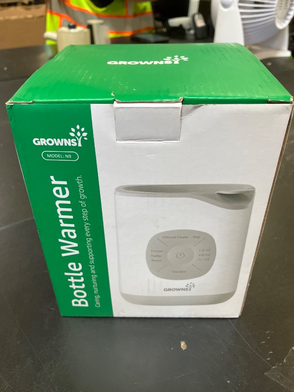 Photo 1 of GROWNSY Bottle Warmer, Baby Bottle Warmer Fast for Breastmilk & Formula, Accurate Temperature Control, Milk Warmer for All Bottles with Thaw, Sterilizing, Keep Warm, Heat Food