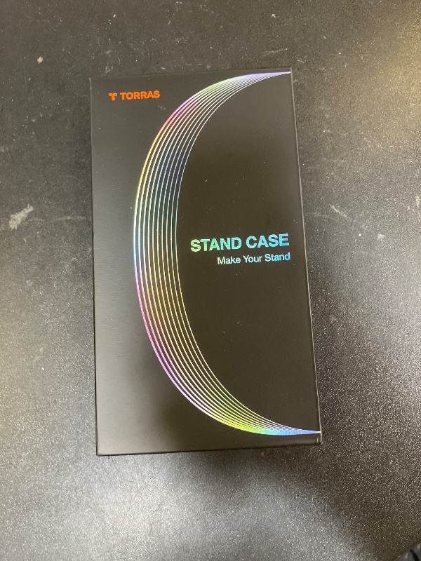 Photo 1 of TORRAS Ultra-Magnetic Ostand for iPhone 16 Pro Case, [Compatible with MagSafe] [Flexible Stable Stand] Military-Grade Protection Translucent Slim Anti-Scratch Ring Kickstand, Frosted Black 6.3"