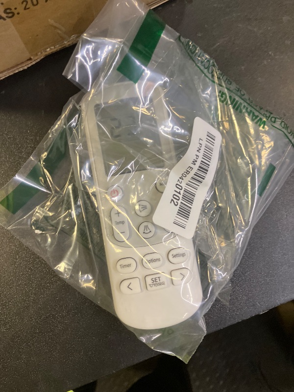 Photo 1 of Universal Replace Remote Control Commander Compatible with Samsung A/C Air Conditioner AR24TSFYBWKN R07TSFABWKN AR09TSFABWKN AR12TSFABWKN AR15TSFABWKN AR18TSFABWKN - Celsius/Fahrenheit Degree