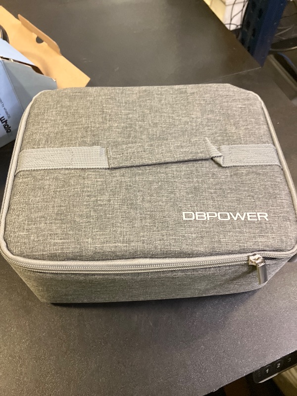 Photo 1 of [2025 Netflix-Licensed | 386+ Built-in Apps] DBPOWER E2 Smart Projector with WiFi and Bluetooth, Mini Projector 4K Support with Netflix, Youtube, Disney+, Hulu, Max, Crunchyroll w Portable Case