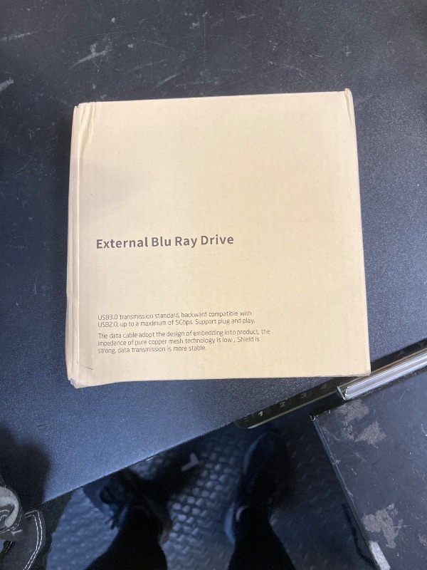 Photo 1 of External Blu Ray Drive, BD Player with Read/Write Capability Portable Blu-ray Player with USB 3.0 and Type-C CD/DVD Burner 3D Blu-ray Drive Compatible with Win10 and Mac OS,Drive Blu Ray Player for PC