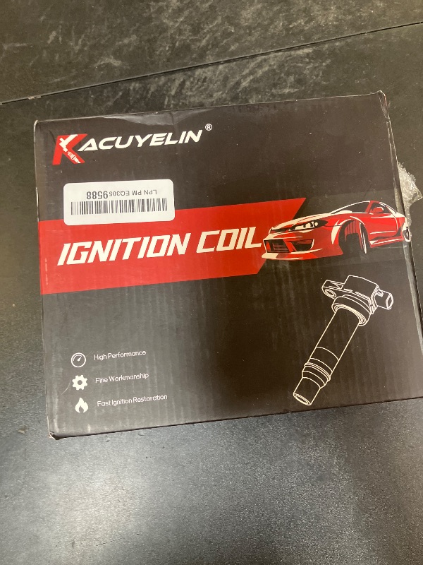 Photo 1 of UF311 UF583 Ignition Coil Pack and Iridium Spark Plugs Set of 4 Compatible with Honda Civic Accord CRV Element S2000 Acura CSX RSX 2002-2011 2.0L 2.4L L4 Replaces#C1382
