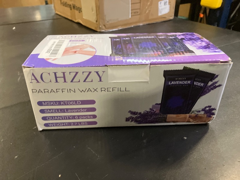 Photo 1 of Achzzy Natural Paraffin Wax Refills, 6 Pack Paraffin Wax Blocks of Lavender Scent for Paraffin Bath, Paraffin Wax for Hand and Feet for Deep Hydration, Moisturizing and Nourish(Lavender)