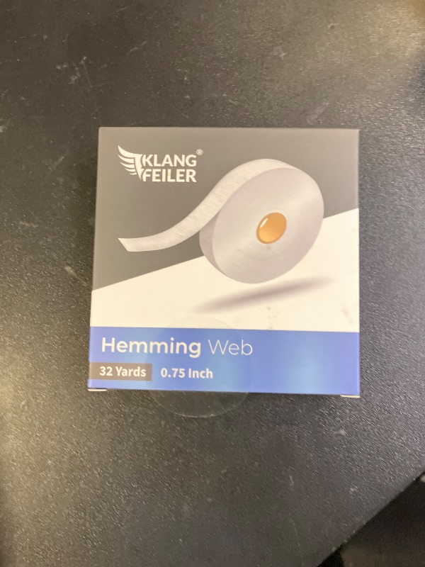 Photo 1 of Klangfeiler® Hemming Tape - 0.75 INCH x 32 Yards - Extra Strong - Iron-On Hem Tape Adhesive