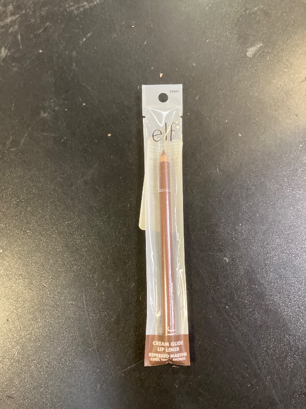Photo 1 of e.l.f. Cream Glide Lip Liner, Highly-Pigmented Pencil For Shaping & Sculpting Lips, Semi-Matte Finish, Vegan & Cruelty-Free, Espresso Martini