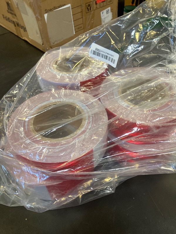 Photo 1 of DOT-C2 Reflective Tape 2 in X 600 FT, Dot Safety Warning Tapes Bulk, Red White Waterproof Self Adhesive Trailer Outdoor Caution Reflector Conspuicy Tape for Vehicles Boat Sign 6 Roll(2'' X 100FT)