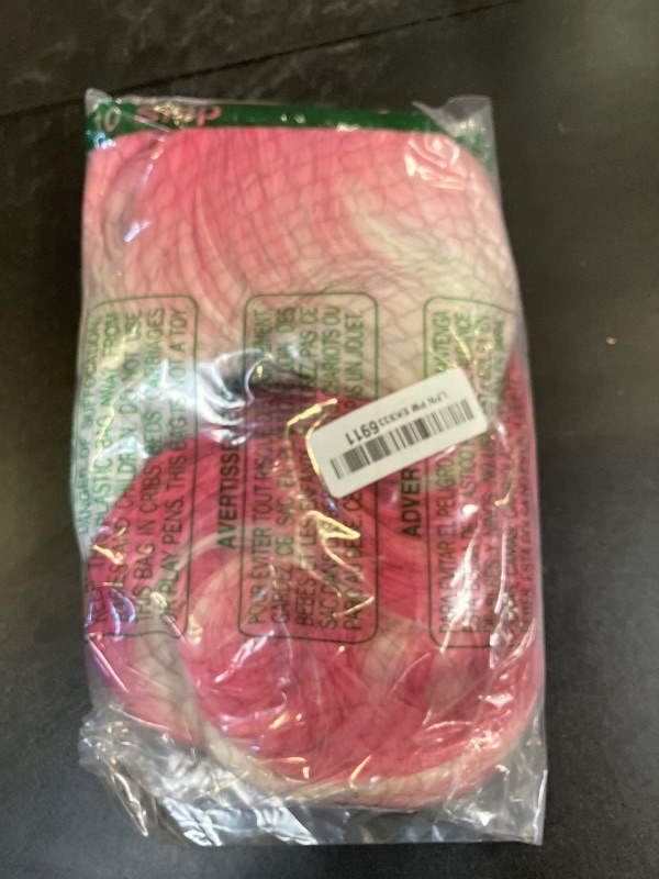 Photo 1 of BERON Pink and White Long Wigs Curly Wavy Women's Wigs with Bangs Pink White Ombre Colorful Heat Resistant Synthetic Wigs for Cosplay or Daily Wigs Wig Cap Included