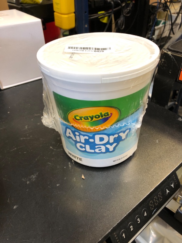 Photo 1 of Crayola Air Dry Clay (5lbs), Teacher Supplies, Natural White Modeling Clay for Kids, Sculpting Material, Bulk Craft Supplies, School Classroom Must Haves