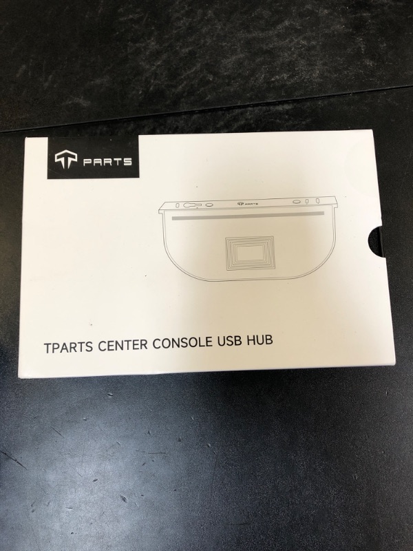 Photo 1 of TPARTS Muti-Ports USB Hub for Tesla Model 3 Highland 2024+/Model Y Juniper 2025+, Center Console Hidden Fast Charger with Retractable Cable Model 3/Y Interior Accessories Charging Hub Docking Station