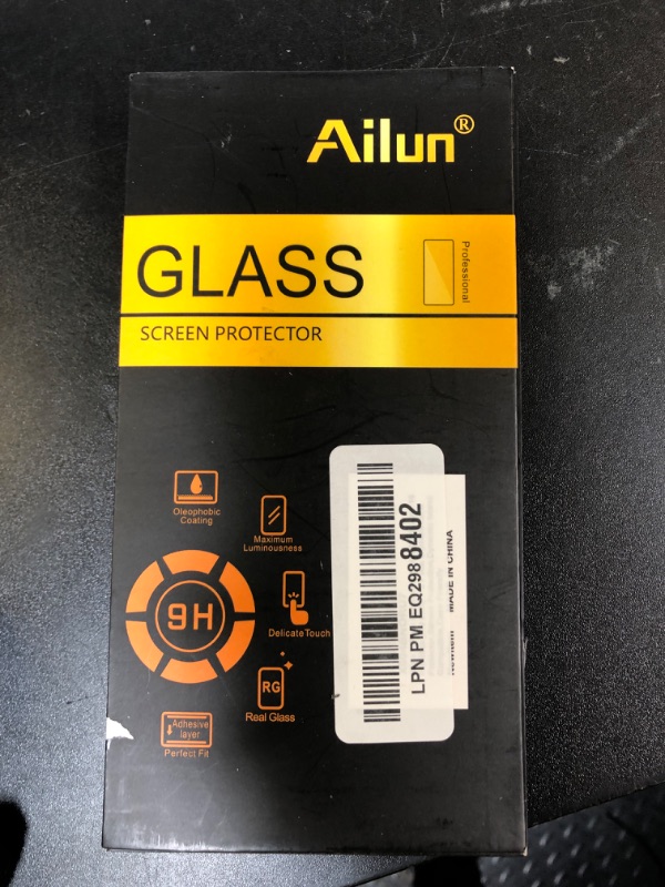 Photo 1 of Ailun 3 Pack Screen Protector for iPhone 16 Pro Max [6.9 inch] + 3 Pack Camera Lens Protector with Installation Frame,Sensor Protection,Dynamic Island Compatible,Case Friendly Tempered Glass Film
