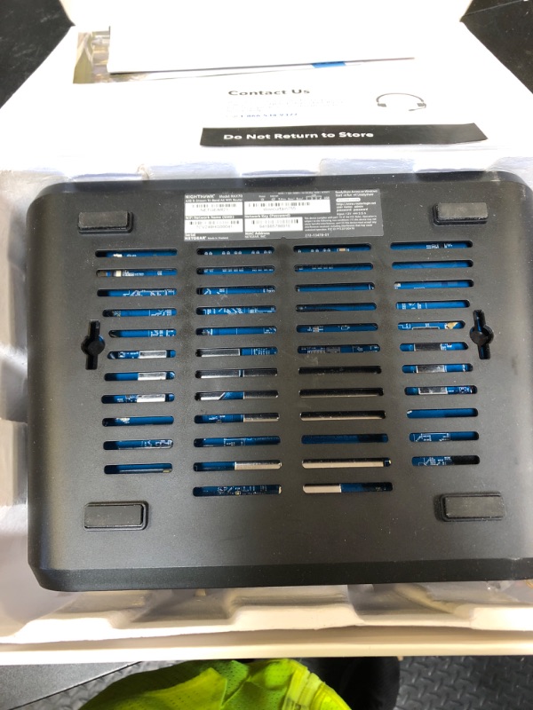 Photo 1 of NETGEAR Nighthawk 8-Stream WiFi 6 Router (RAX70) - Security Features, AX6600 Tri-Band Wireless Speed (up to 6.6 Gbps) - Coverage up to 2,500 sq. ft., 40 Devices