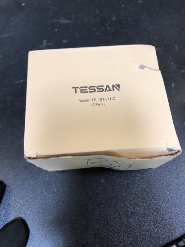 Photo 1 of 2 Pack European Plug Adapter USB C, TESSAN US to Europe Adapter 4 Outlets 3 USB Charger, Type C International Power Adaptor to Italy Spain France Portugal Iceland Germany, Europe Travel Essentials