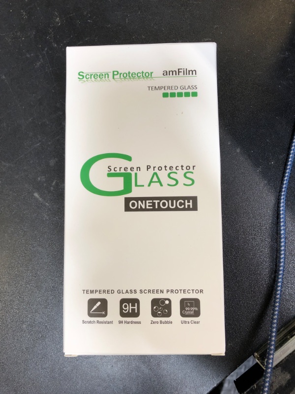 Photo 1 of amFilm OneTouch Screen Protector for iPhone 17 Pro 6.3'' + Camera Lens Protector | Auto-Alignment Install | Bubble Free | 9H Tempered Glass | Shatterproof | FHD Clarity | Case Friendly | 2+4 Pack
