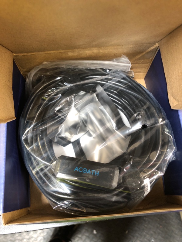 Photo 1 of Acoath Endoscope Camera with Light, Dual-Lens 1920P HD Borescope with 8 Adjustable LED Lights, IP67 Waterproof Boroscope Inspection Tools, 33ft Semi-Rigid Snake Camera for iOS & Android