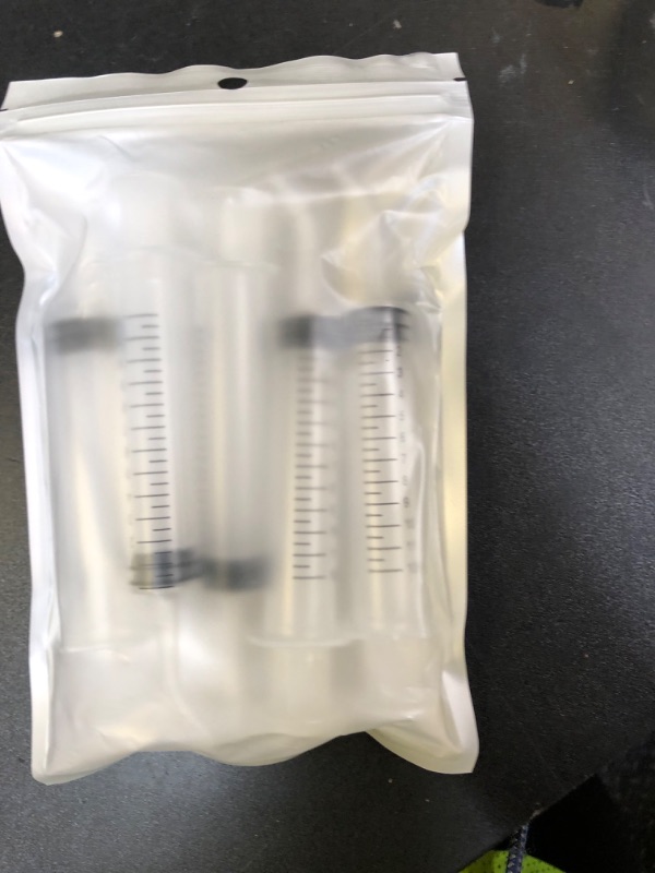 Photo 1 of Wisdom Teeth Syringe, 5 Pack Irrigation Dental Syringes with Measure Scale & Curved Tip for Dental Care Liquid Oral Tonsil Stone