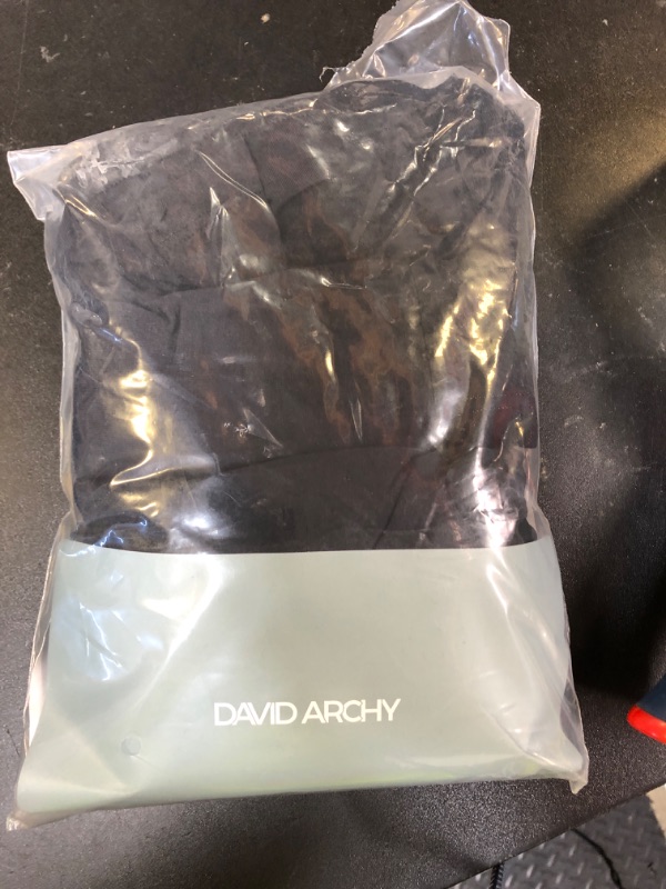 Photo 1 of DAVID ARCHY Men's Boxer Briefs, Soft and Breathable Underwear with Waistband Moisture-Wicking with Fly Underwear for Men 4 Pack (S, Black - 5.5" in 4 Pack)