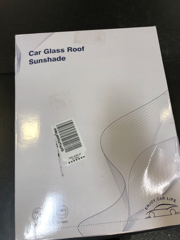 Photo 1 of Zanch 2025 Tesla Model 3 Sunshade Roof [No-Sag, Heat Insulation] No Gaps Foldable Roof Glass Sun Shade for for Tesla Model 3 2020~2026 Highland Accessories