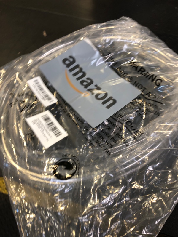 Photo 1 of 1’’ ID × 1-1/4’’ OD - 5 ft Clear Plastic Vinyl Tubing, Flexible PVC Hose Lightweight BPA Free and Non-Toxic vinyl Tube for Transfer Water Air Oil