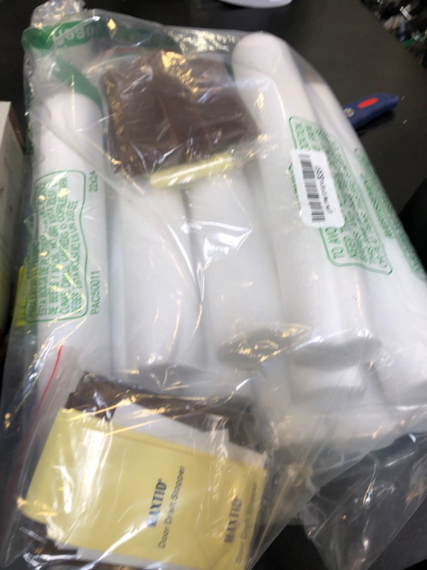 Photo 1 of MAXTID Twin Door Draft Blocker for 36" 34" 32" 30" Interior Doors Under Door Seal Strip Door Insulation for Winter Door Bottom Sweeps