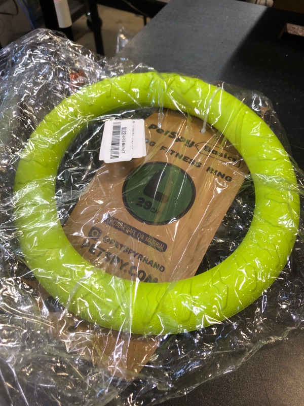 Photo 1 of PetSpy Dog Training Ring for Outdoor Fitness Floatable Pulling Toy and Flying Disc Interactive Play Tool for Small Medium Large Dogs
