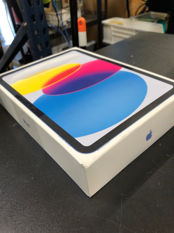 Photo 1 of Apple iPad 11-inch: A16 chip, 11-inch Model, Liquid Retina Display, 128GB, Wi-Fi 6, 12MP Front/12MP Back Camera, Touch ID, All-Day Battery Life — Blue