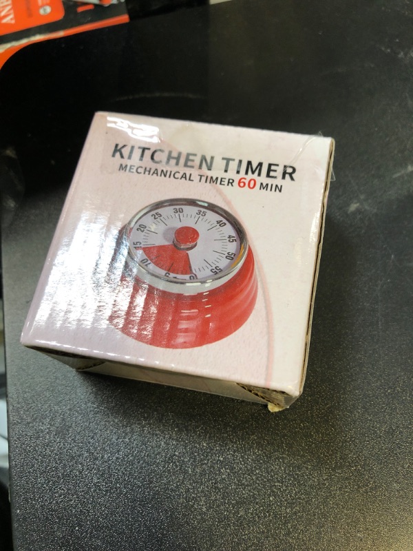 Photo 1 of Teeloray Visual Timer for Kids Rainbow Kitchen Timer with Magnetic Base Mechanical Timer 60-Minute Countdown Timer Ringer Alert Time Management Tool for Children and Adults Study Work Cooking, Purple