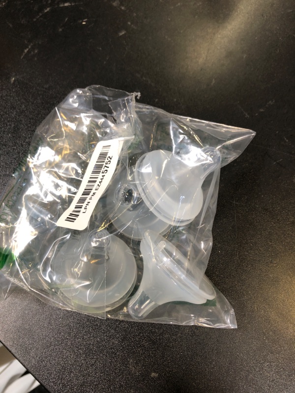 Photo 1 of 4 Count Bottle Nipples Compatible with Lansinoh NaturalWave Bottle, Soft and Durable Silicone Bottle Nipples, BPA-Free Replacement Bottle Nipple M