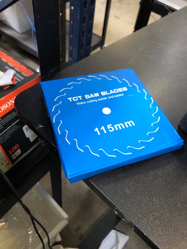 Photo 1 of Ninehole 2pack 4-1/2Inch 40T Circular Saw Blade with 7/8-Inch Arbor, TCT Carbide Tipped Teeth for Cutting Wood Plastic Composite Materials (Reduce Ring 5/8 inch)
