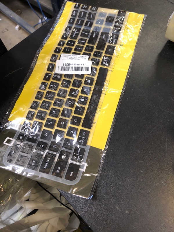Photo 1 of Keyboard Cover Skin for Logitech MX Keys S & MX Keys Advanced Illuminated Wireless Keyboard, Logitech Craft Advanced Wireless Keyboard Protector, MX Keys S Silicone Protective Skin, Black