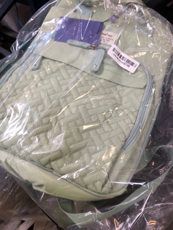 Photo 1 of RUVALINO Diaper Bag Backpack, Multifunction Travel Pack Maternity Baby Changing Bags, Large Capacity, Waterproof, Light Green