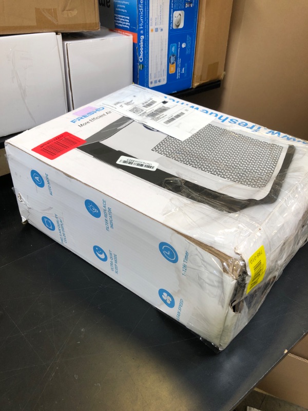 Photo 1 of Air Purifier,FREHSDEW Air Purifiers for Home with H14 HEPA and Activated Carbon Filter, Removes 99.99% of Dust,Odors,Smoke,and Pet Hair Covers up to 2300 Sq.Ft, Quiet and Energy Efficient