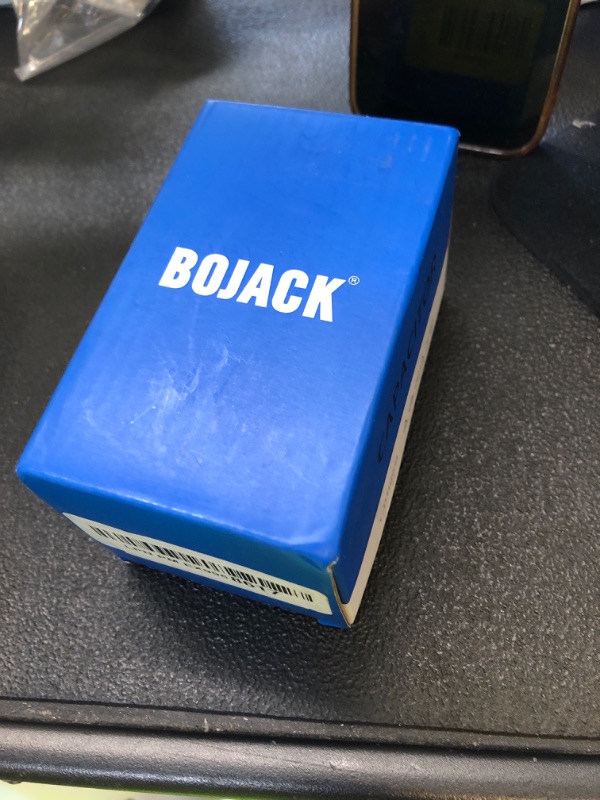 Photo 1 of BOJACK 45+5 uF 45/5 MFD ±6% 370V/440VAC CBB65 Dual Run Circular Start Capacitor for AC Motor Run or Fan Start or Condenser Straight