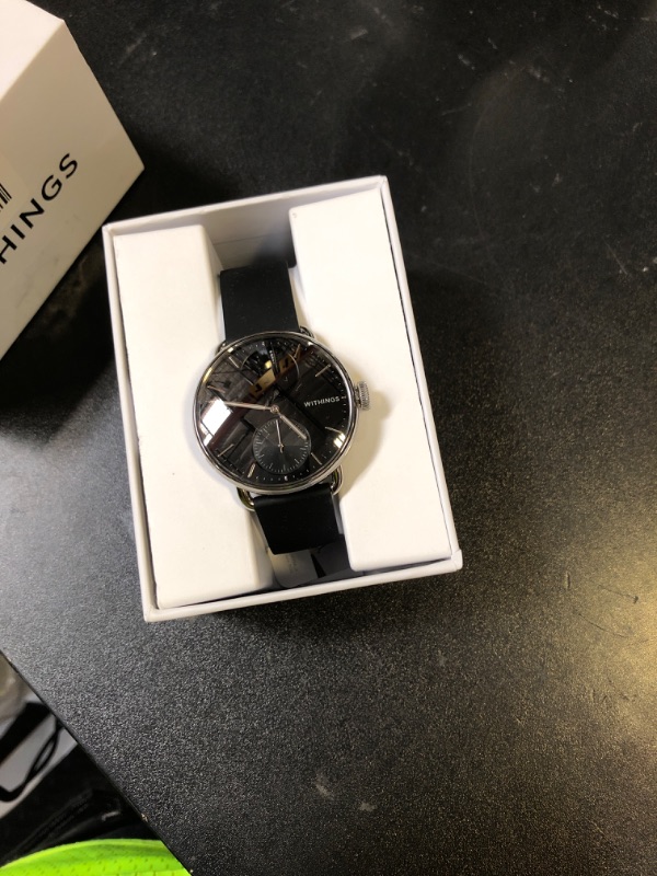 Photo 1 of Withings ScanWatch 2 - Hybrid Smart Watch, Heart Rate Monitoring, Fitness Tracker, Cycle Tracker, Sleep Monitoring, GPS Tracker, 30-Day Battery Life, Android & Apple Compatible, HSA/FSA