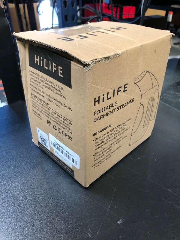 Photo 1 of HiLIFE Steamer for Clothes, Portable Handheld Design, 240ml Big Capacity, 700W, Strong Penetrating Steam, Removes Wrinkle, for Home, Office(ONLY FOR 120V)