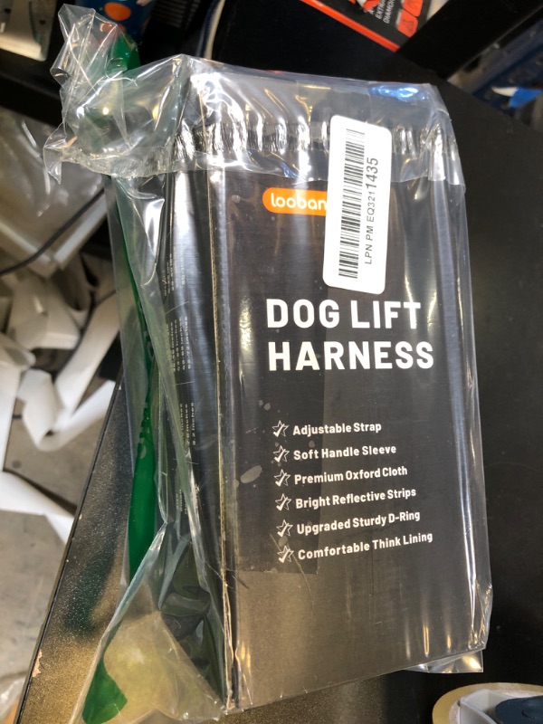 Photo 1 of LOOBANI Portable Dog Sling for Back Legs, Hip Support Harness to Help Lift Dogs Rear for Canine Aid and Old K9 Cruciate Ligament Rehabilitation