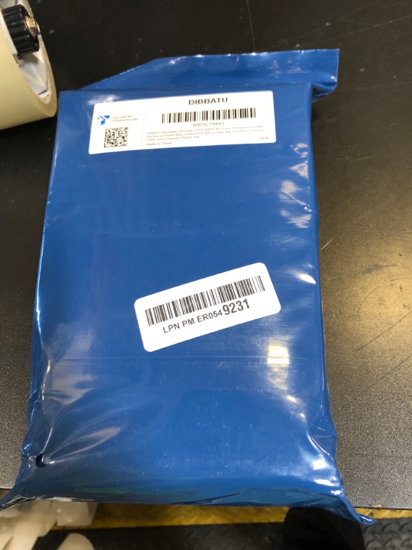 Photo 1 of DIBBATU Disposable Urine Bag,12 PCS 800ML for Travel, Emergency Portable Pee Bag and Vomit Bags, Unisex Urinal Bag as Toilet Bag Suitable for Camping, Traffic Jams Pregnant, Patient, Kids