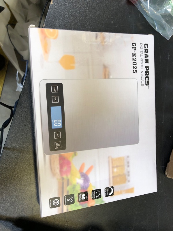 Photo 1 of GRAM PRES DIGITAL KITCHEN SCALE 