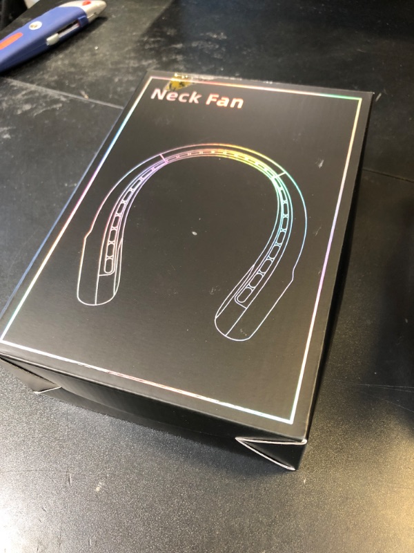 Photo 1 of KIDEE Neck Fan, Portable Bladeless Neck Fans, Upgrade 360° Airflow, Super Quiet, 3 Speeds, 4000mAh Personal Wearable Neck Fan, Upgraded Cooling Air Volume USB Rechargeable Hands Free Fan
