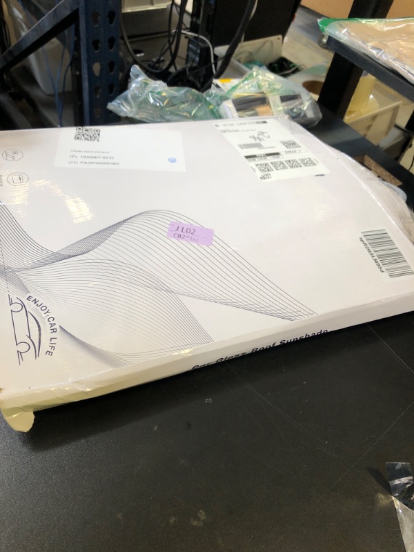 Photo 1 of Zanch 2025 Tesla New Model Y Juniper Accessories Sunshade Roof [Ice-Crystal Cooling Coatings, Heat Insulation] No Sag No Gaps Glass Roof Sun Shade for Model Y Juniper Accessories 2025-2026, Grey