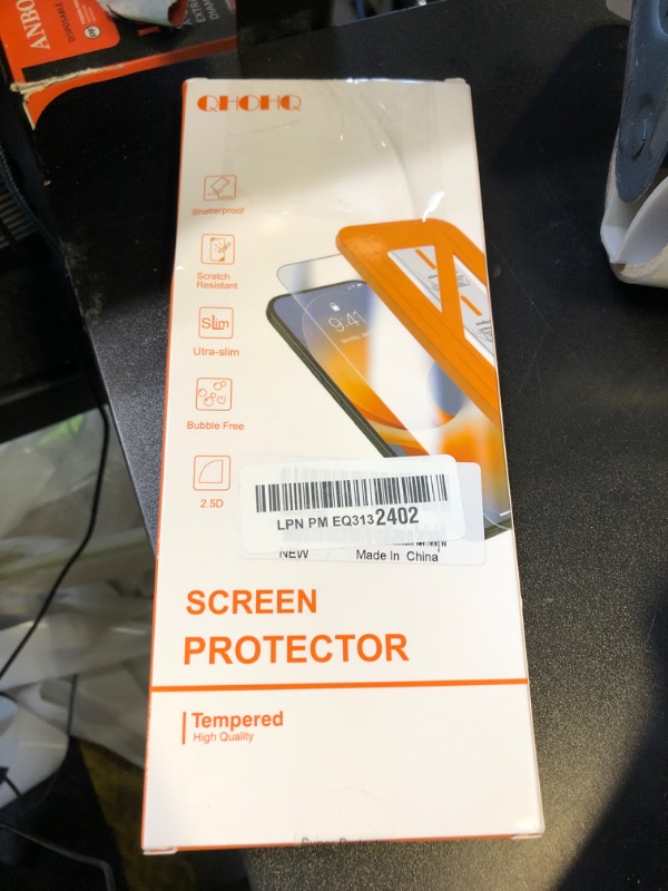 Photo 1 of [1-Second Auto-Install] QHOHQ 3 Pack Screen Protector for iPhone 17 Pro + 1 Set Camera Lens Protector, 9H+ Shatterproof Tempered Glass, [12FT Military Grade Protection], Anti-Fingerprint,Case Friendly