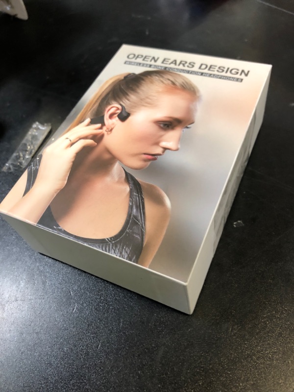 Photo 1 of YouthWhisper Bone Conduction Headphones Bluetooth with Mic Wireless Computer Headsets with Microphone Open Ear Bluetooth Earphones Noise Cancelling Multi-Point Connection for PC, Working